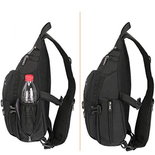 Vanlison Tactical Backpack 5 Vanlison Sling Backpacks, Sling Chest Bags Shoulder Crossbody Bags for Men Women Outdoor Travel Walking Dog Running