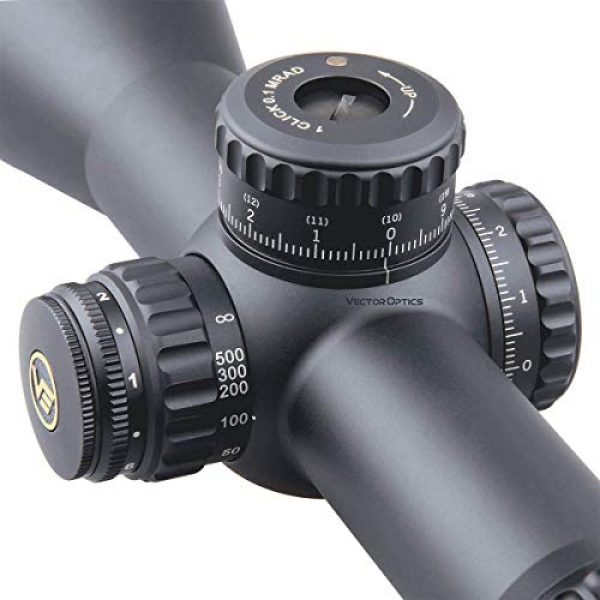 Vector Optics Rifle Scope 6 Vector Optics Continental Riflescopes 3-18x50 First Focal Plane Tactical MIL Reticle Zero-Stop & Turret Lock 34mm Monotube Illumiated Rifle Scope FFP