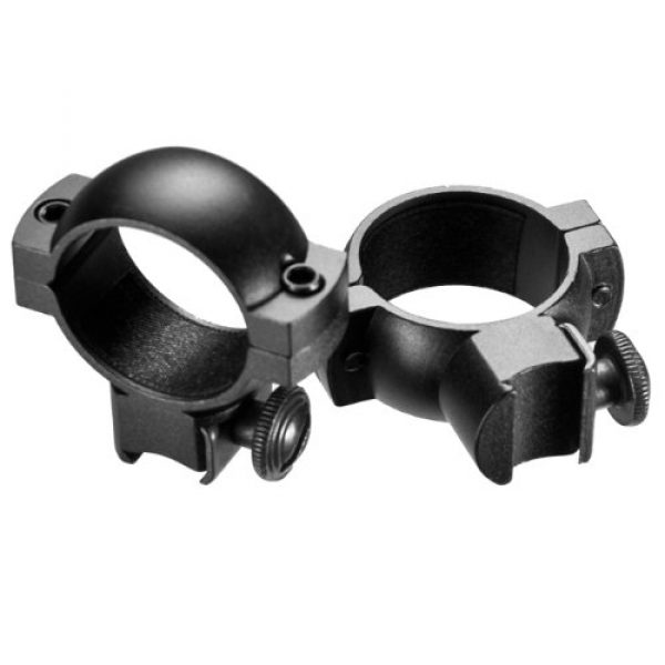 BARSKA Rifle Scope Ring 2 BARSKA Standard Dovetail Riflescope Rings, 30-mm