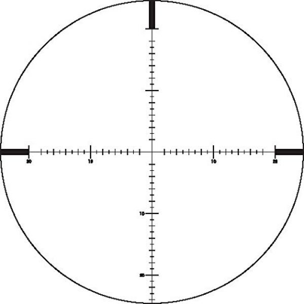 German Precision Optics Rifle Scope 4 GPO Passion 4X 6-24x50 Riflescope (Plex MOA Reticle)