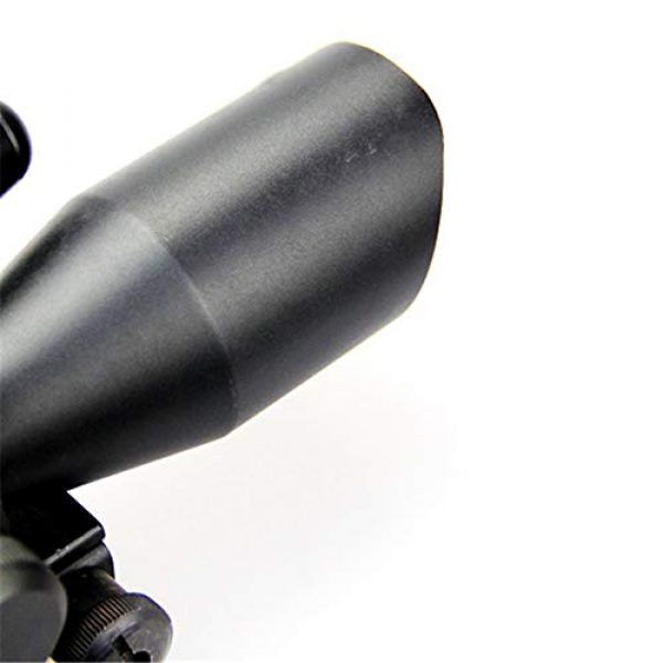 DJym Rifle Scope 5 DJym 2.5-10X40B/G Sight, Rifle Scope 5 Gear Red and Green Waterproof, Shockproof and Anti-Fog