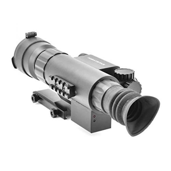 NightStar Rifle Scope 4 NightStar 2x50mm Gen-1 Tactical Night Vision Riflescope, Black, NS43250