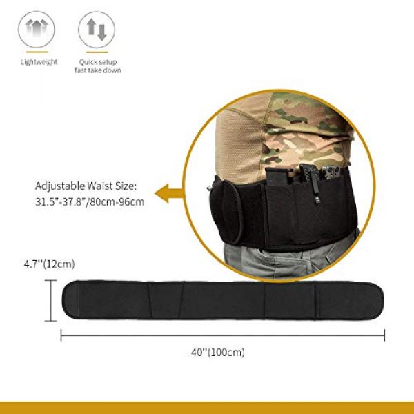 OneTigris Tactical Pouch 7 OneTigris Single Pistol Mag Pouch & Waistband Holster