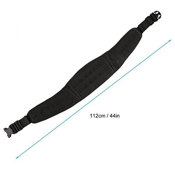 Dioche Tactical Belt 6 Dioche Tactical Molle Belt, Lightweight Security Military Battle Belt Heavy Duty Padded Waist Belt