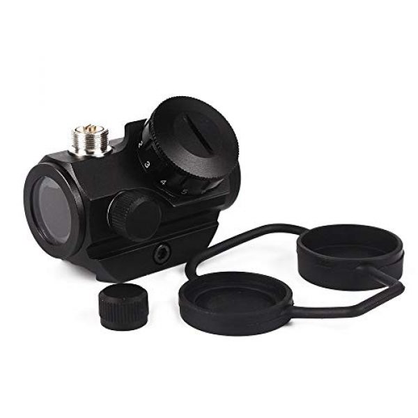 Robin Hunting Rifle Scope 3 Robin Hunting Tactical 2 MOA Micro Reflex Red Dot Sight Rifle Scope with 1 Inch Riser Mount