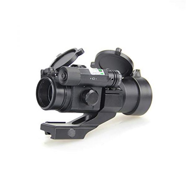 DJym Rifle Scope 7 DJym Blue Film Inside Red Dot Sight, High-Definition Red Dot Fast Sight Waterproofing Anti-Fog Seismic Gift-Level Sight
