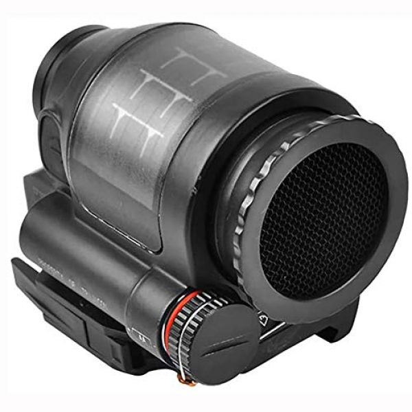 MUJING Rifle Scope 4 MUJING Solar Power Holographic Sight Red Dot Sight Scope Optic Sight Reflex Sight for Hunting Scopes