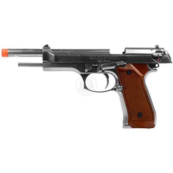 WE Airsoft Pistol 5 WE Tech Full Metal M9 Tactical Extended Length Gas Blowback Airsoft Pistol