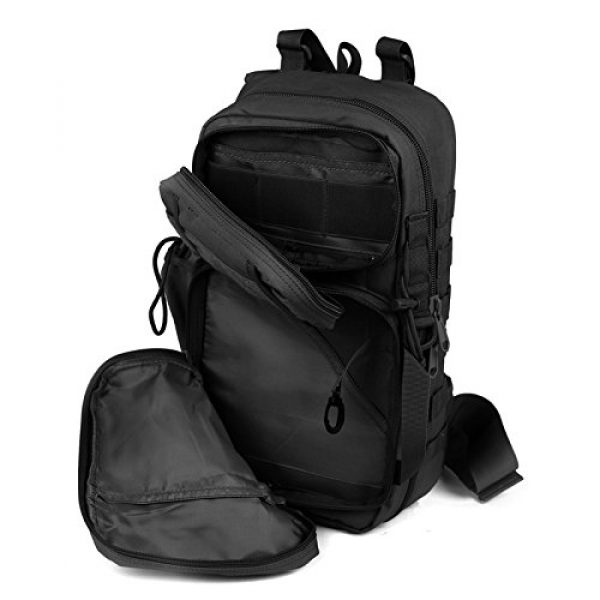 ABENAKI Tactical Backpack 6 ABENAKI Tactical Sling Bag Pack Military Rover Shoulder Backpack Bowmen Bag