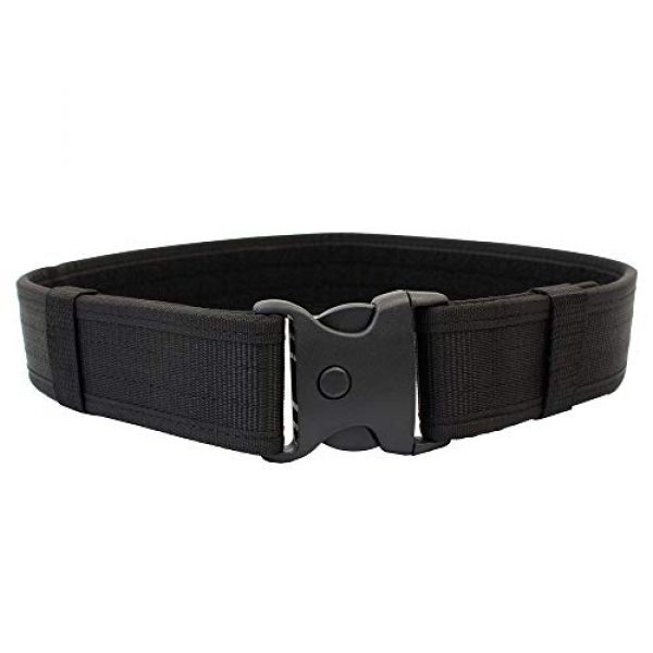 ROCOTACTICAL Tactical Belt 1 ROCOTACTICAL Reinforced 2-Inch Web Duty Belt with Loop Inner, Nylon Sentinel Duty Web Belt, Tactical Police Utility Belt