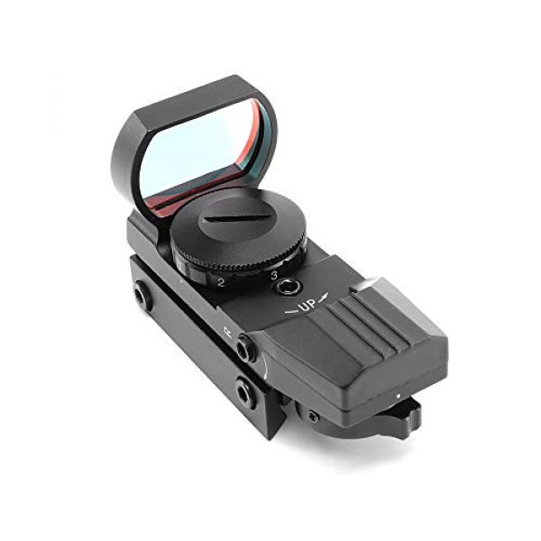 BESTSCOPE Rifle Scope 2 BESTSCOPE HD Red Dot Sight Riflescope,Reflex Sight - Adjustable 4 Reticles with Red and Green for 20mm Mount