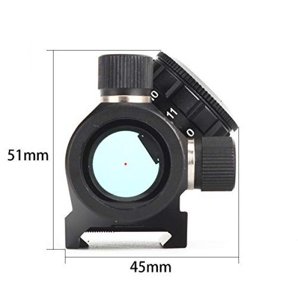 ohhunt Rifle Scope 5 ohhunt TSR1x25 Red Dot Sight Riflescope 3 MOA Tactical Hunting Rifle Riflescopes