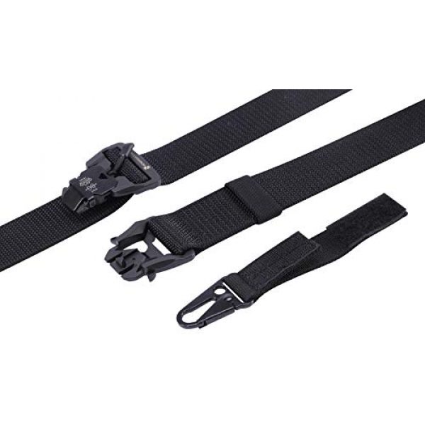 SHENGHUATAI Tactical Belt 5 SHENGHUATAI Tactical Belt for Men Military Style 1.5" Nylon Webbing Belt with Magnetic Quick-Release Buckle