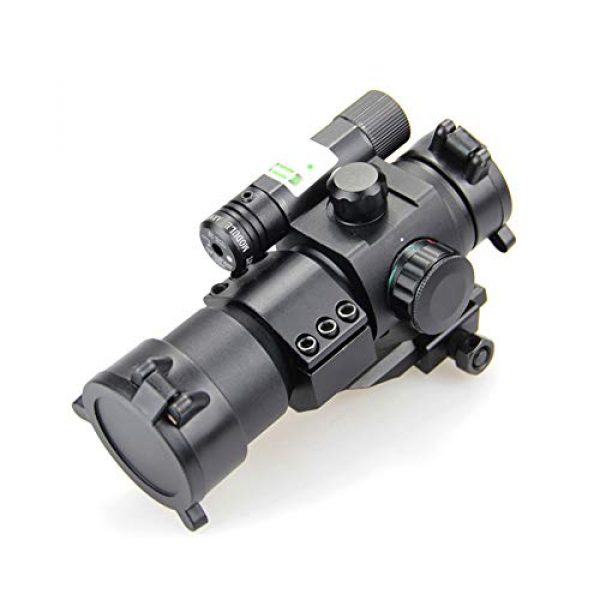 DJym Rifle Scope 5 DJym Blue Film Inside Red Dot Sight, High-Definition Red Dot Fast Sight Waterproofing Anti-Fog Seismic Gift-Level Sight