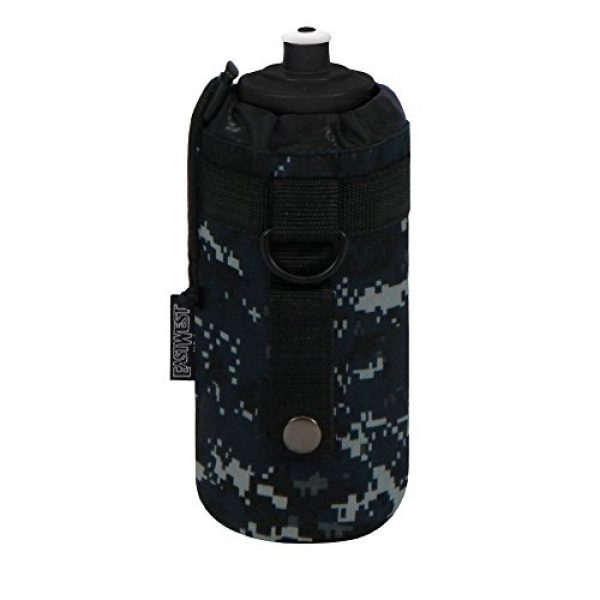 East West U.S.A Tactical Backpack 2 East West U.S.A RTC531 Tactical Military Water Bottle Pouch Molle Kettle Bag Holder