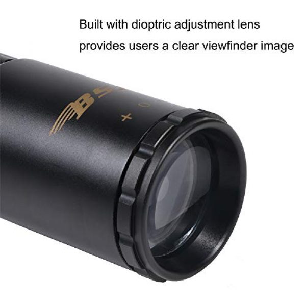 Gogoku Rifle Scope 4 Gogoku 4-16x44 Tactical Rifle Scope Locking Turret Red and Green Illuminated with Scope Mount and Sunshade