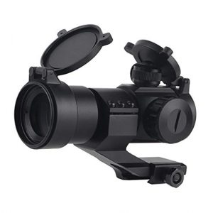 UELEGANS Rifle Scope 1 UELEGANS Hunting Scope Sights 4MOA 1x32 Red Green Dot Reflex Sight Scope with Picatinny Cantilever Mount