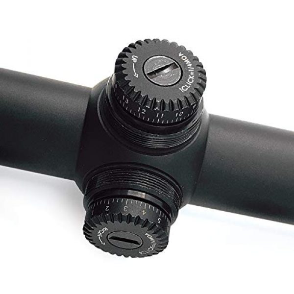 AYIN Rifle Scope 5 AYIN Sights Stalker 3-9x40 Tactical/Hunting Scope with Capped Turrets, Parallax Adjustment & Scope Cover