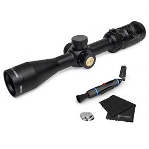 Wearable4U Rifle Scope 1 Athlon Optics Talos 3-12x40, Capped, Side Focus, 1 inch, SFP Riflescope with Included Wearable4U Lens Cleaning Pen and Lens Cleaning Cloth Bundle