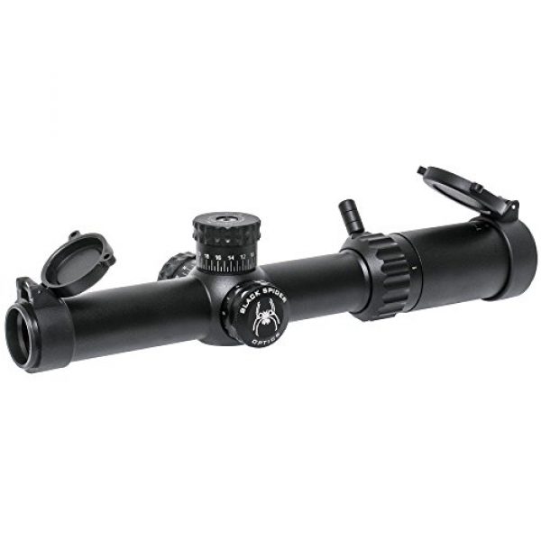Black Spider Rifle Scope 1 Black Spider LLC Optics 30mm Illuminated Reticle Scope