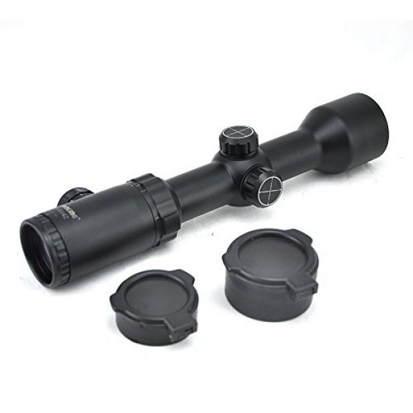 Visionking Rifle Scope 4 Visionking 1.5-6x42 Rifle Scope 30 mm Illuminated Red/Gree Riflescopes Sight Color Black