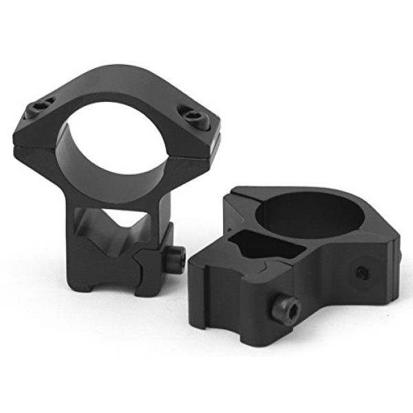 Hammers Rifle Scope 5 Hammers Mil-Dot Rifle Scope 3-9x40 AO Parallax Adjustable Objective with 22 Dovetail Rings