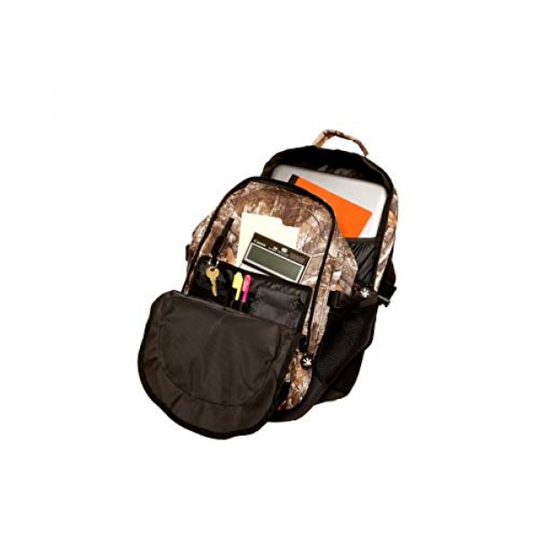 geckobrands Tactical Backpack 3 geckobrands Optivate RT18 Realtree Camouflage Backpack for School & Work