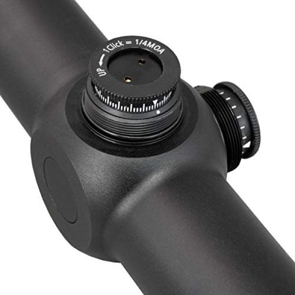 Zeiss Rifle Scope 7 Zeiss Conquest V4 3-12x56 Rifle Scope with Z-Plex Reticle (#20) - Capped Elevation Turret - Fixed Parallax - .25 MOA