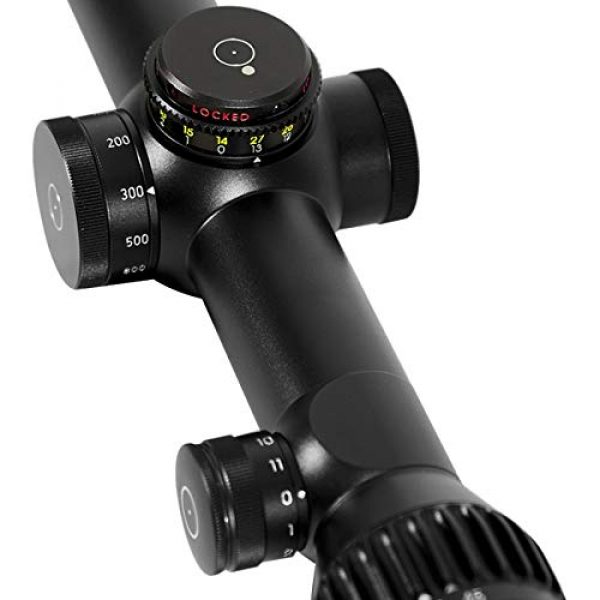 Schmidt & Bender Rifle Scope 3 Schmidt & Bender PM II High Power LP 5-45x56mm Illuminated P4FL-MOA Reticle Riflescope (666-911-982-H1-F1)