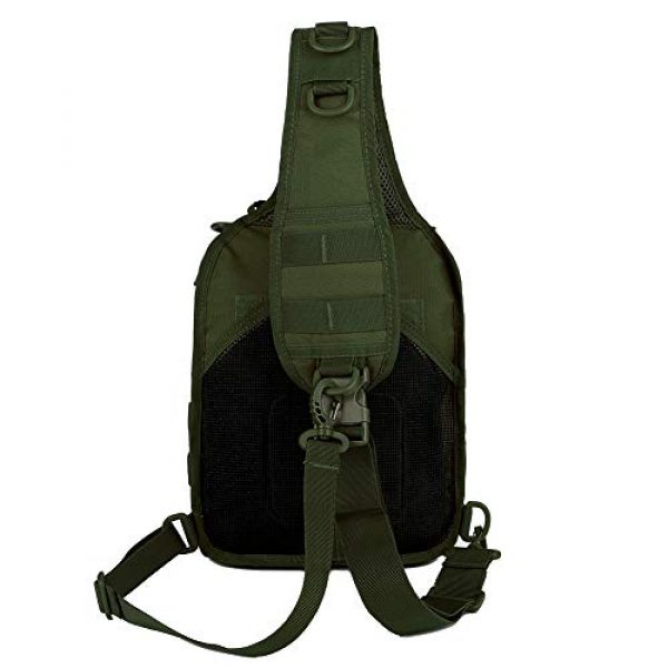 QT&QY Tactical Backpack 4 QT&QY Tactical Sling Bag for Men Small Military Rover Shoulder Backpack EDC Chest Pack Molle Assault Range Bag