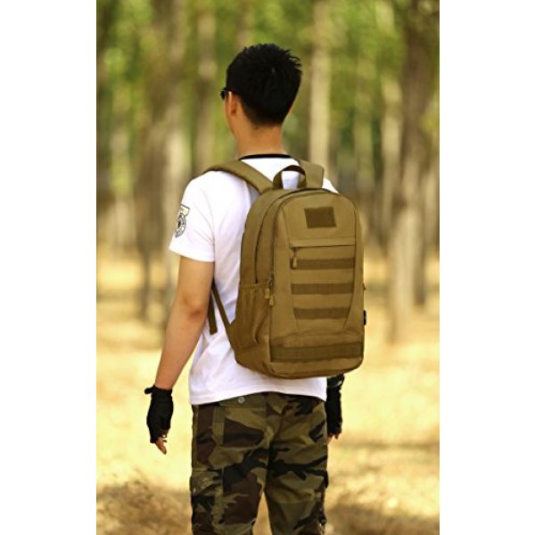 ArcEnCiel Tactical Backpack 7 ArcEnCiel Motorcycle Backpack Tactical Military Bag Army Assault Pack Rucksacks with Patch - Rain Cover Included