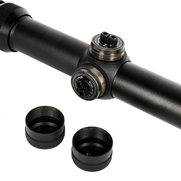 Pinty Rifle Scope 5 Pinty 3-9X40 Duplex Optical Hunting Rifle Scope Combo with Red Laser and Torch