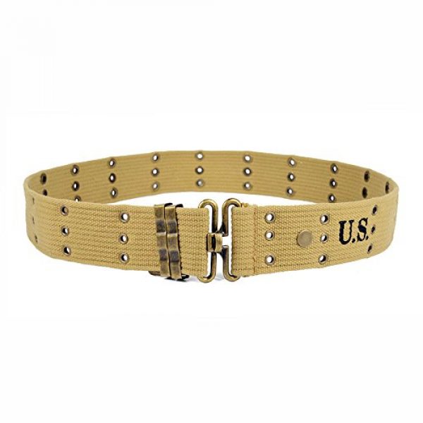 SMONT Tactical Belt 1 SMONT Repro WW2 US Army M36 Pistol Belt Tactical WWII M1936 Webbing Belt Up to 42 Inches