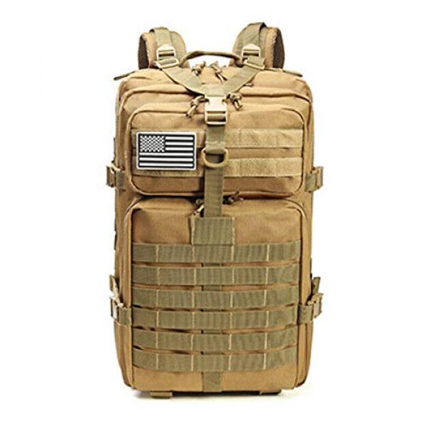Suoki Tactical Backpack 1 Molle Assault Pack 45L Military Tactical Backpack 3 Day Pack Bag Survival Rucksack