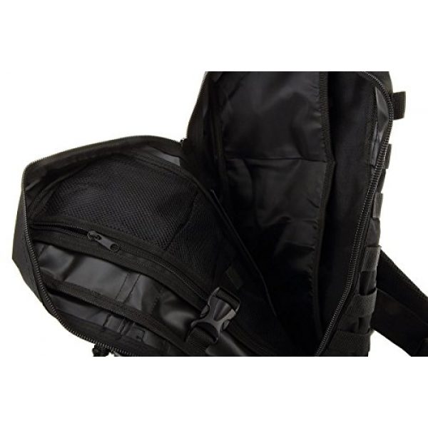 NPUSA Tactical Backpack 6 NPUSA Mens Tactical Gear Molle Hydration Ready Sling Shoulder Backpack Daypack Bag