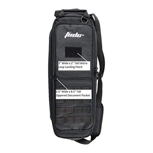 FSDC Tactical Backpack 4 FSDC CARETAKER Black Takedown Bag Gen II