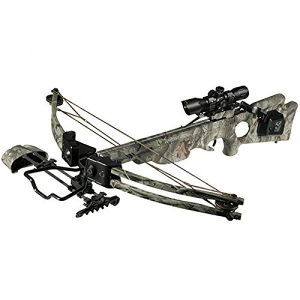 UTG Rifle Scope 4 UTG 4X32 1" Crossbow Scope, Pro 5-Step RGB Reticle, QD Rings