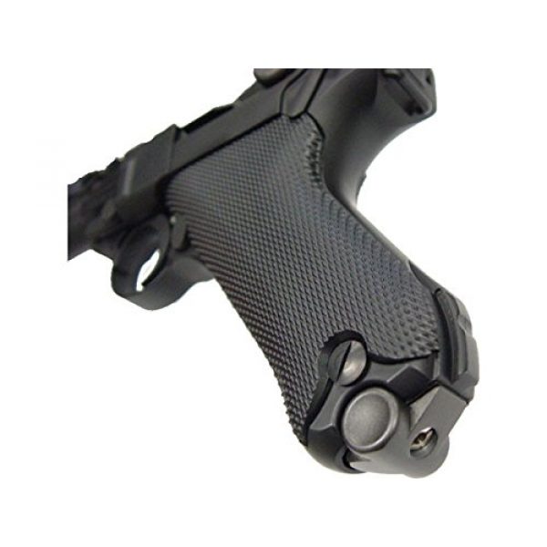 WE Airsoft Pistol 5 gbb-408l - WE full metal semi auto gas blowback pistol with free target trip tent and safety shooting glasses(Airsoft Gun)