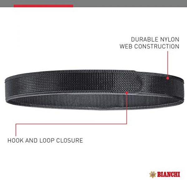 BIANCHI Tactical Belt 2 BIANCHI Liner Belt, Fits 1.5" Belt Loop