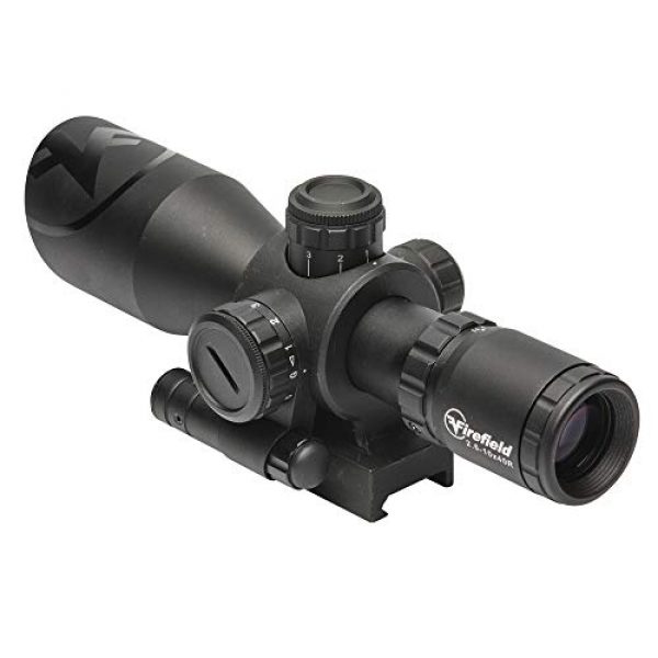 Firefield Rifle Scope 6 Firefield Barrage 2.5-10x40 Riflescope with Red Laser