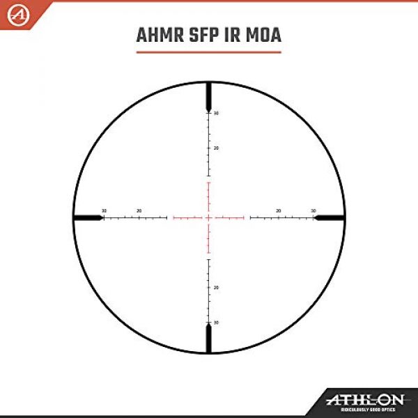 Athlon Optics Rifle Scope 4 Athlon Optics Midas BTR GEN2 HD 4.5-27x50 Second Focal Plane Riflescopes