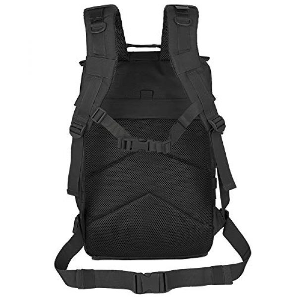 QT&QY Tactical Backpack 4 QT&QY 45L Military Tactical Backpacks Molle Army Assault Pack 3 Day Bug Out Bag Hiking Treeking Rucksack