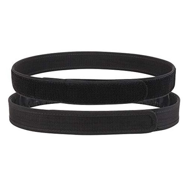 KRYDEX Tactical Belt 1 KRYDEX 2 in 1 Duty Belt, Utility Belt,Security Guard Belt Inner and Outer Belt for Police Security Guard Law Enforcement