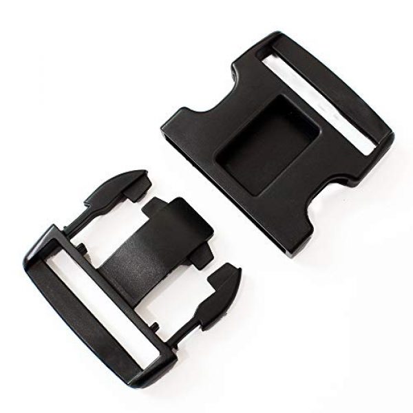 LytHarvest Tactical Belt 5 LytHarvest 2.25" Tri-Release Buckle Set, Replacement Buckle System for 2-1/4in Duty Belt, 2-Pack, Black