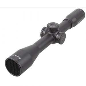 Vector Optics Rifle Scope 1 Vector Optics Marksman 10x44mm 1/10 MIL Hunting Riflescope with MP Reticle, Free 30mm Mount Rings, Lens Covers and Honeycomb Sunshade (Matte Black)