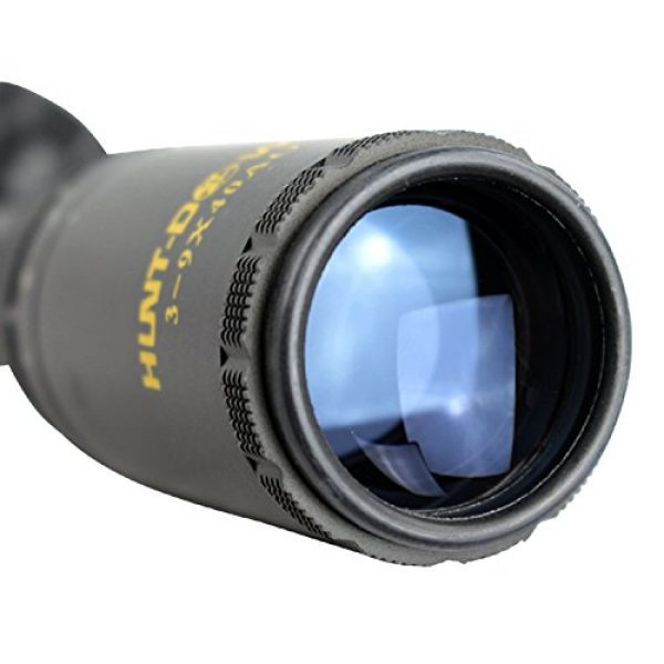 HUNT-DOWN Rifle Scope 3 HUNT-DOWN 3-9x40AO Black Matte Tactical Hunting Rapid Range Shooting RifleScope