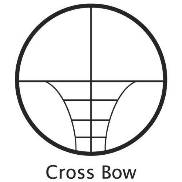 BARSKA Rifle Scope 4 BARSKA AC12184 Contour Camo Crossbow Scope 4x32 Long Eye Relief with Reticle, Mossy Oak
