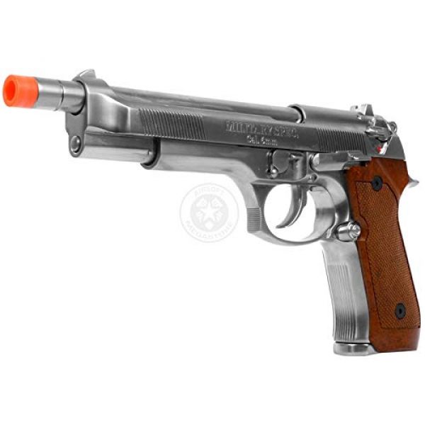 WE Airsoft Pistol 1 WE Tech Full Metal M9 Tactical Extended Length Gas Blowback Airsoft Pistol