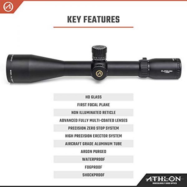 Athlon Optics Rifle Scope 3 Athlon Optics Midas TAC HD 5-25x56 First Focal Plane Riflescopes