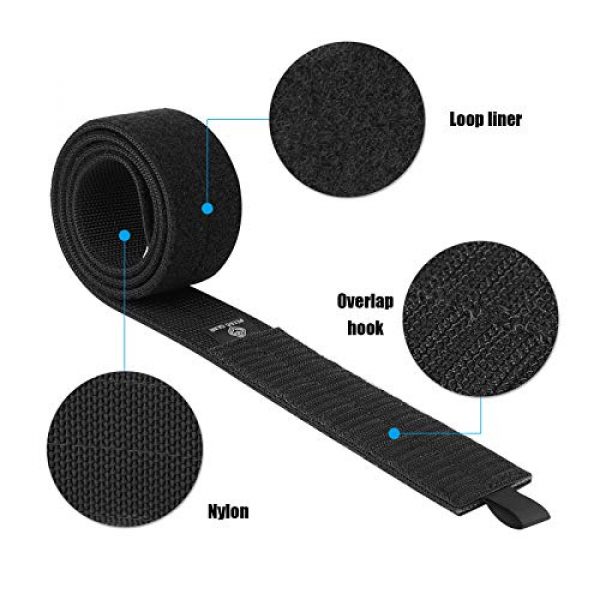 PETAC GEAR Tactical Belt 3 PETAC GEAR Inner Belt 1.75" Loop Liner Belt for Duty Belt Black